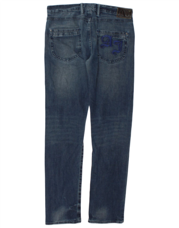 Vaqueros Armani Hombre Slim W32 L32 Algodón Azul