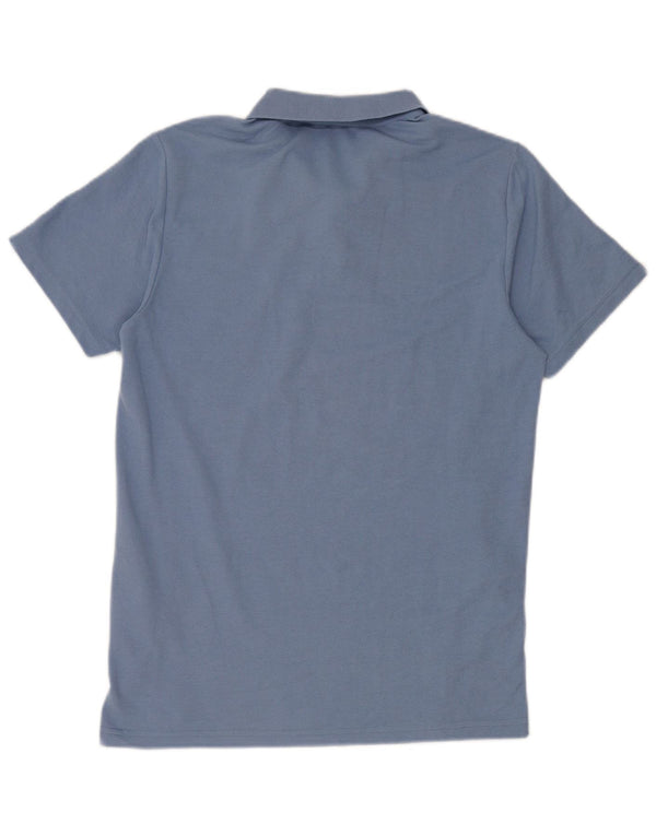 Puma Polo De Manga Corta Regular Fit Para Hombre Algodón Azul Pequeño