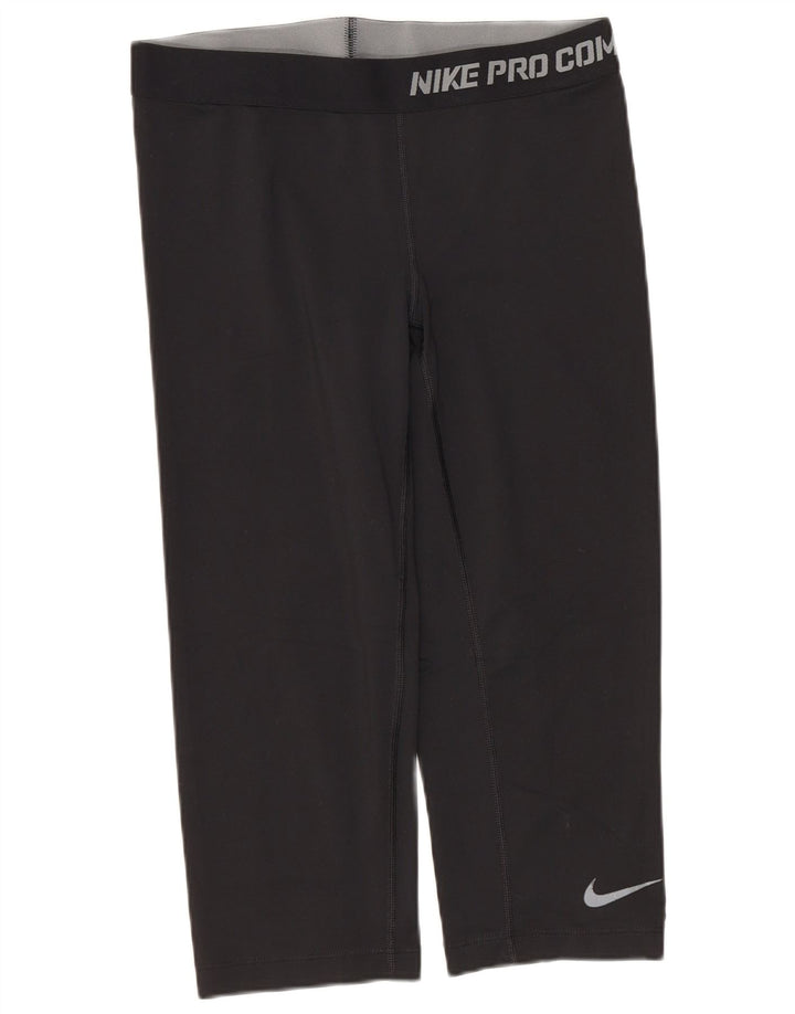 Nike - Leggings capri Dri Fit para mujer, talla M, color negro