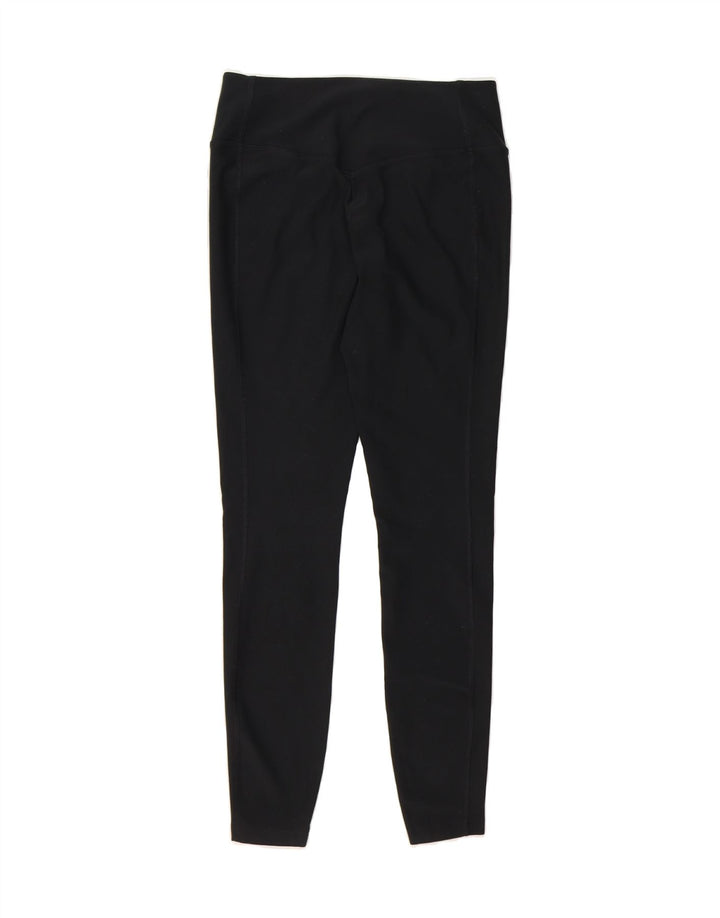 NIKE Womens Dri Fit Leggings UK 10 Small Black Polyester Vintage Nike and Second-Hand Nike from Messina Hembry 