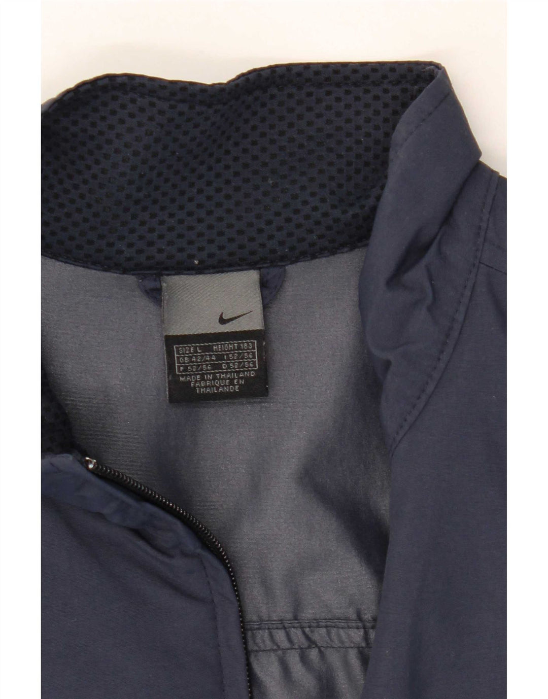 Nike - Chaqueta de chándal para hombre, talla 42/44, talla grande, azul marino