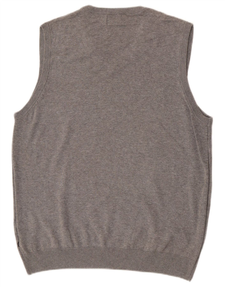 MARKS & SPENCER Camiseta sin mangas para hombre Blue Harbor Vest UK 38/40 Gris medio