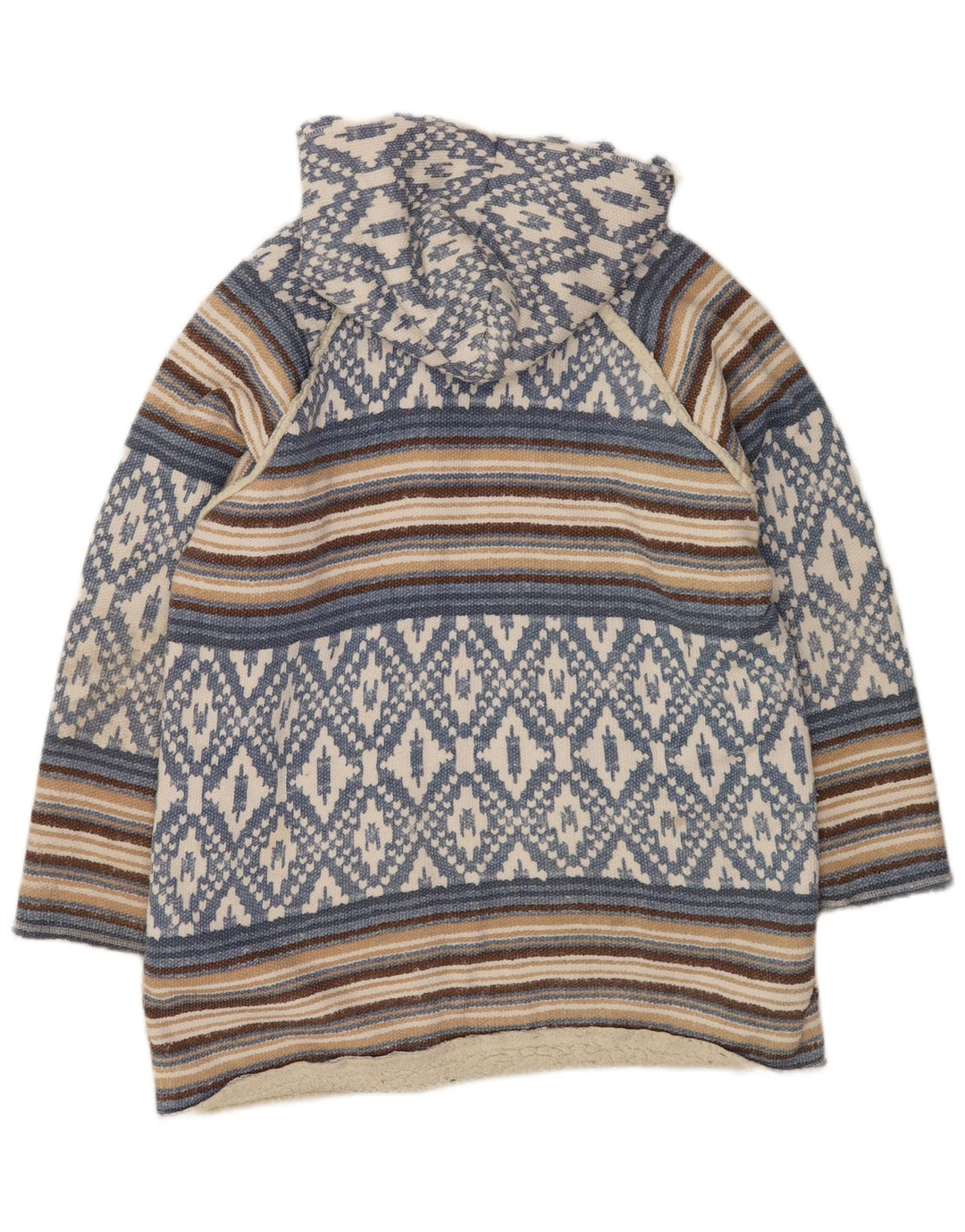 O'Neal Chaqueta Sherpa Abierta Extragrande para Mujer UK 46 Grande Azul Geométrico