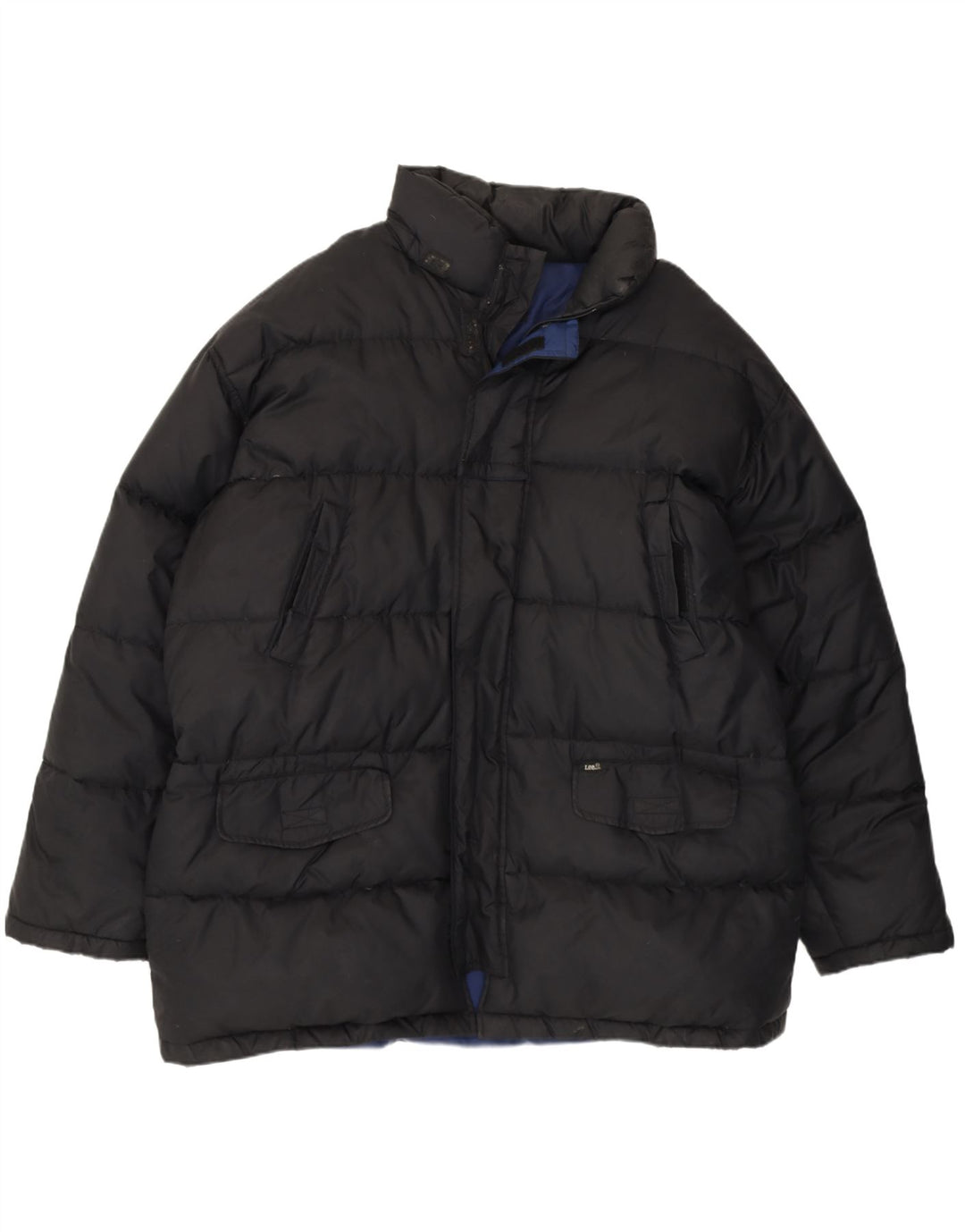 Lee Chaqueta acolchada para hombre UK 40 Large Poliéster negro