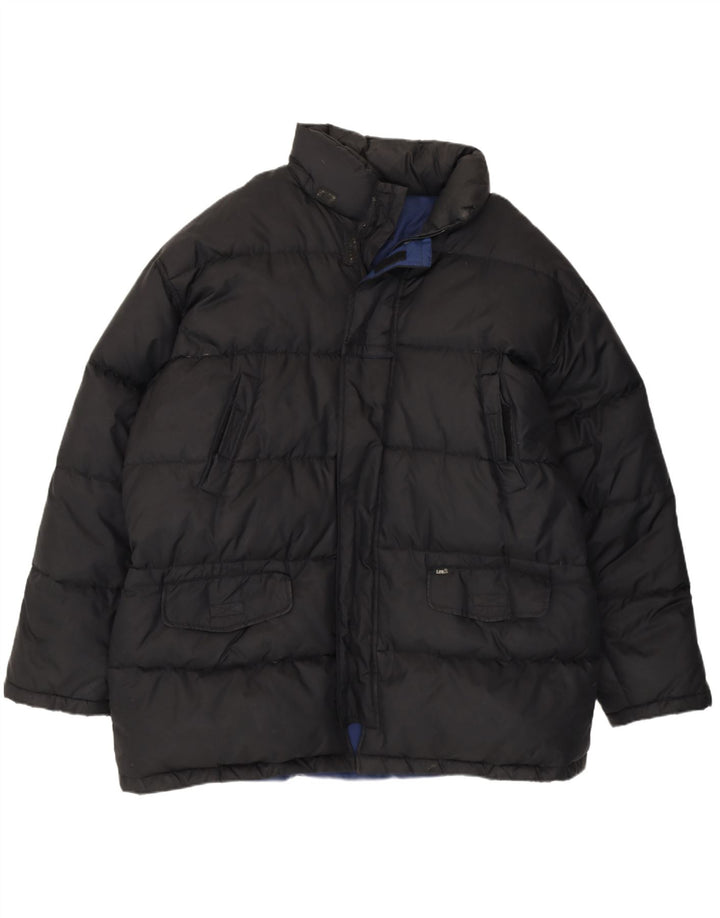 Lee Chaqueta acolchada para hombre UK 40 Large Poliéster negro