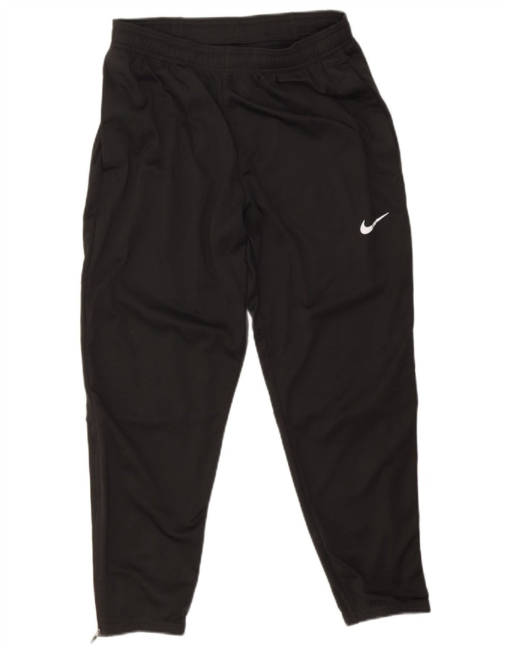 NIKE Hombre Therma-Fit Chándal Pantalón Mediano Negro Poliéster