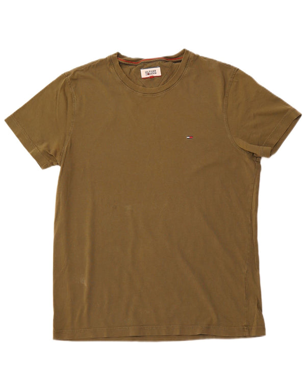 TOMMY HILFIGER Camiseta para hombre Top Large Khaki
