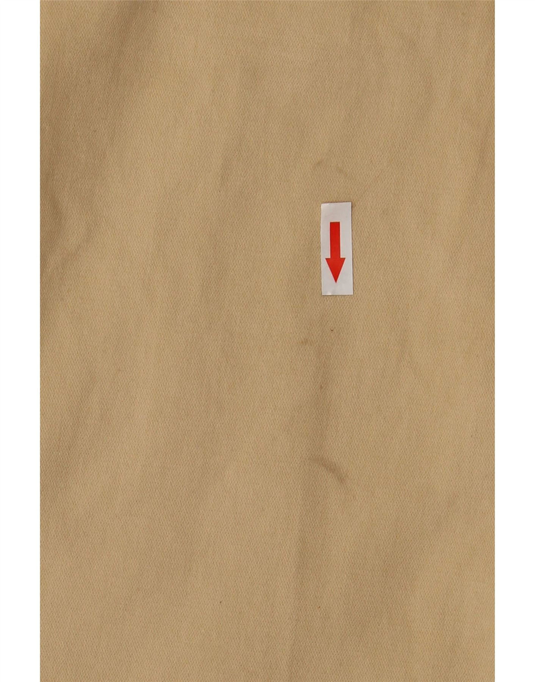 TOMMY HILFIGER Pantalones informales rectos para hombre W34 L32 Algodón beige