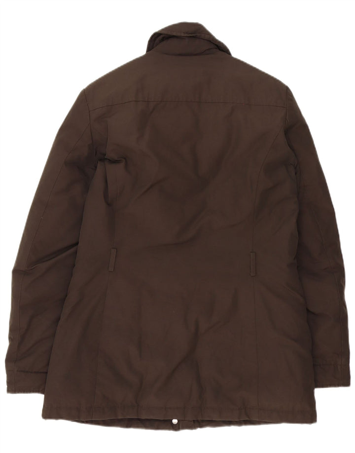 Woolrich Chaqueta acolchada para mujer UK 44 Grande Poliéster marrón
