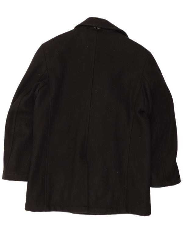 Abrigo de doble botonadura para hombre Gas UK 40 Large Black