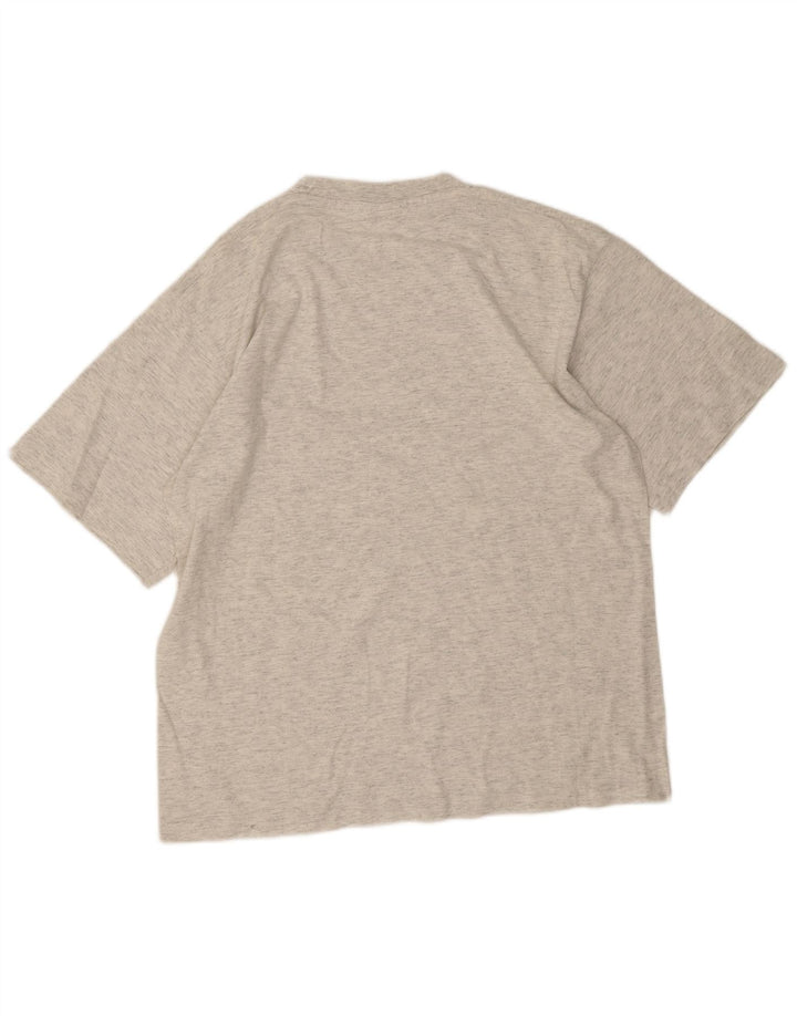 Champion Camiseta para hombre Top grande gris moteado