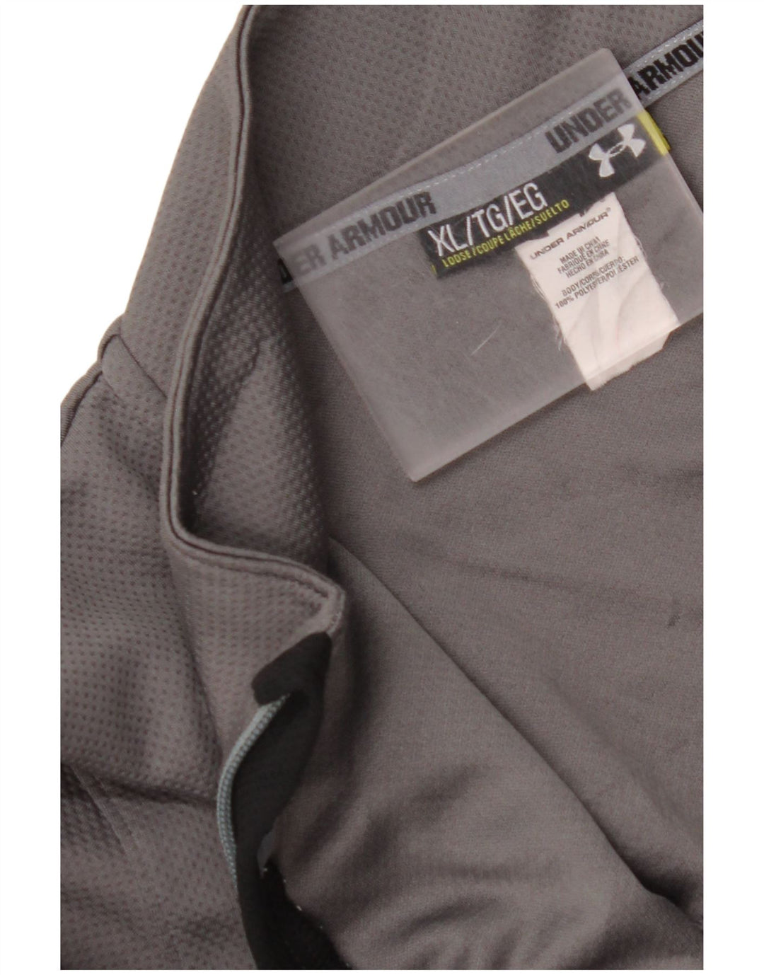 UNDER ARMOUR Chaqueta superior de chándal con gráfico Jackson para hombre XL Gris Colorblock