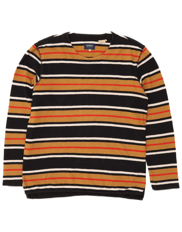 Levi's Hombre Top Manga Larga Algodón Rayas Multicolor Mediano