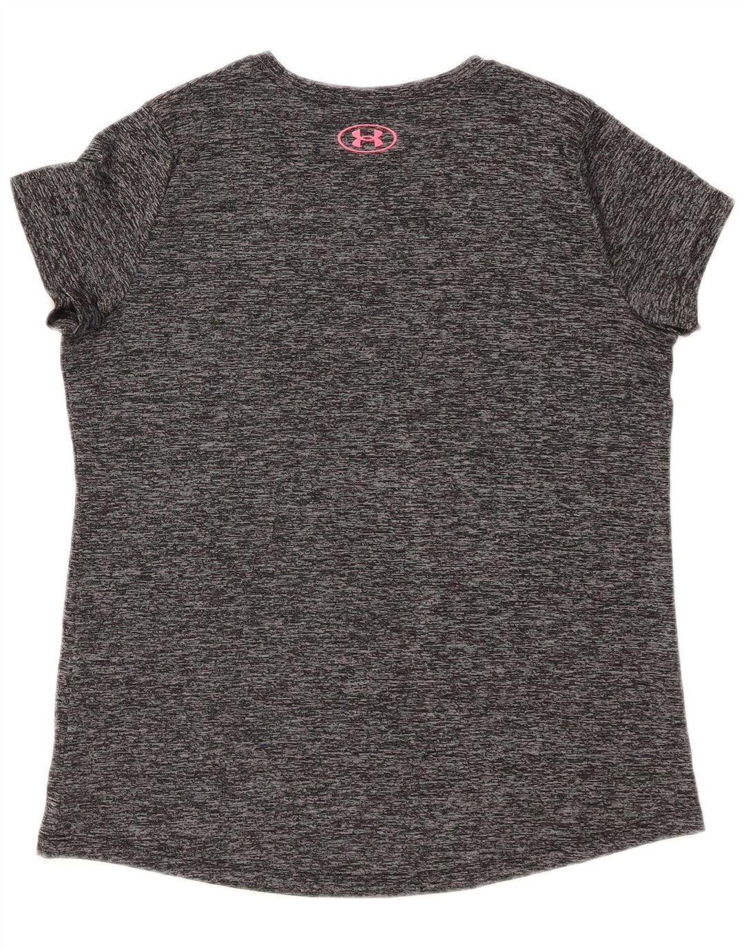 UNDER ARMOUR Camiseta gráfica Heat Gear para niña 13-14 años XL Gris