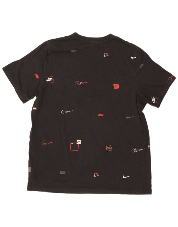 Nike Mens Graphic T-Shirt Top XL Black Cotton