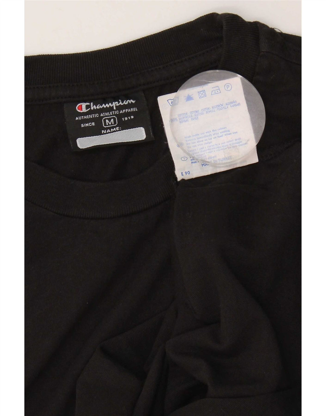 Champion Camiseta sin mangas para mujer UK 12 Medium Black Cotton