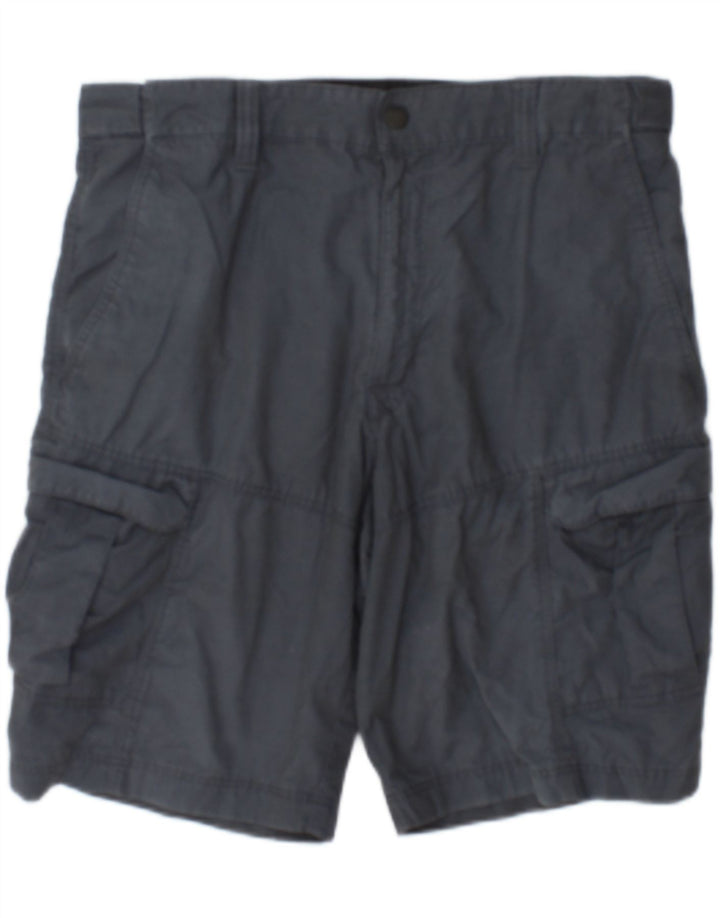 Marks & Spencer Pantalones cortos tipo cargo para hombre W34 Algodón gris grande