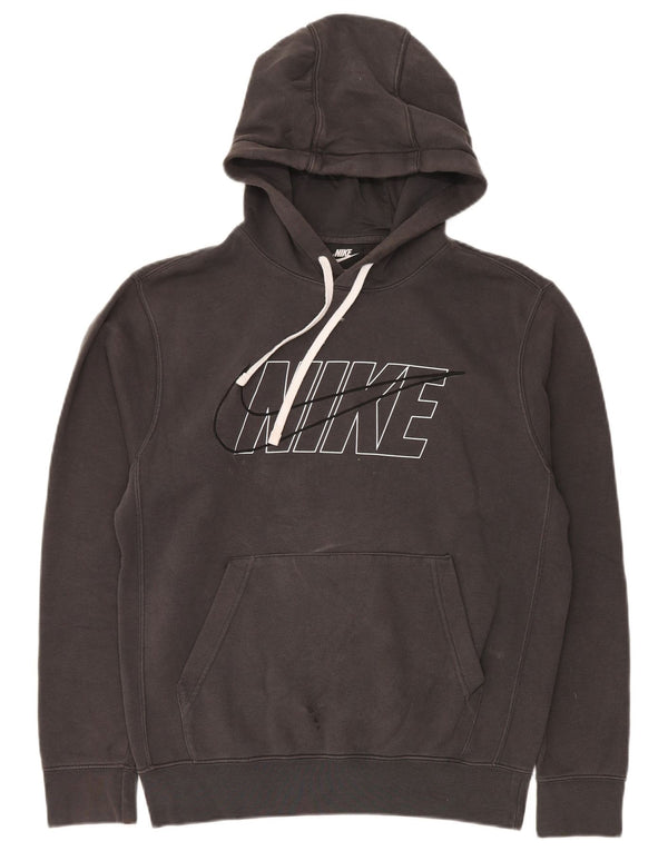 Nike Mens Graphic Sudadera Jumper Pequeño Gris