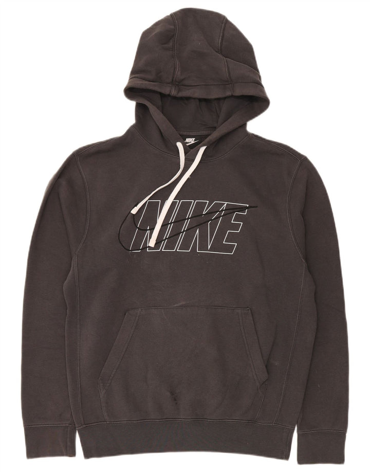 Nike Mens Graphic Sudadera Jumper Pequeño Gris