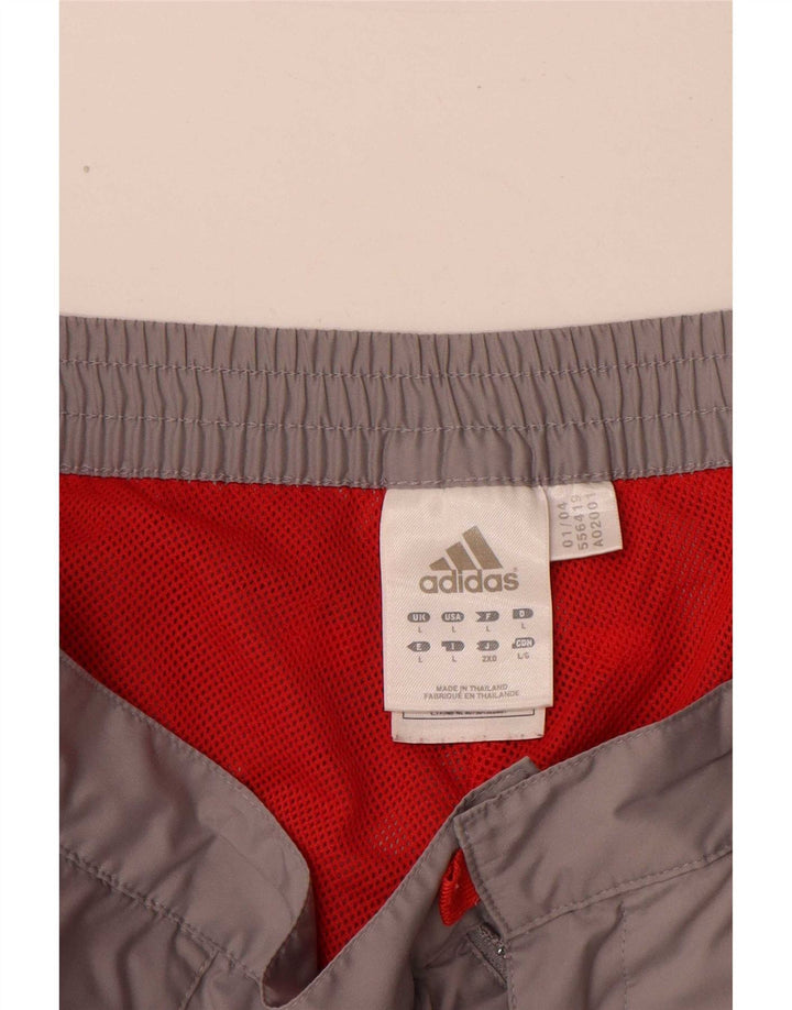 Bermudas Adidas Hombre Grande W36 Poliéster Gris