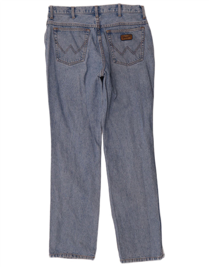 WRANGLER Vaqueros rectos para hombre W32 L33 Azul