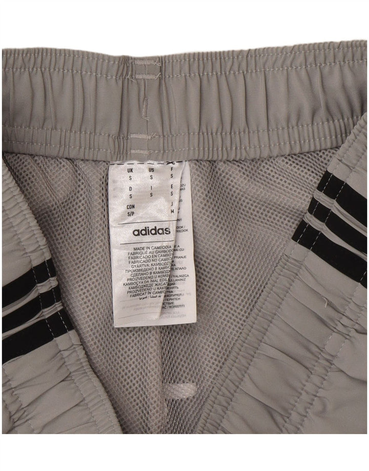 Adidas Hombre Pantalones Cortos Deportivos Pequeño Gris Poliéster