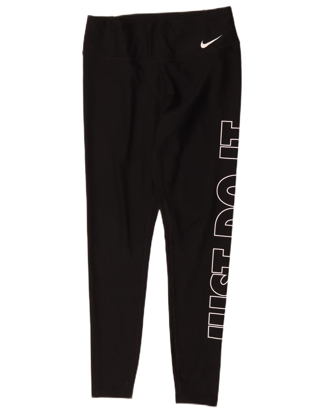 Nike Leggings gráficos Dri Fit para mujer UK 44 Mediano Negro Poliéster