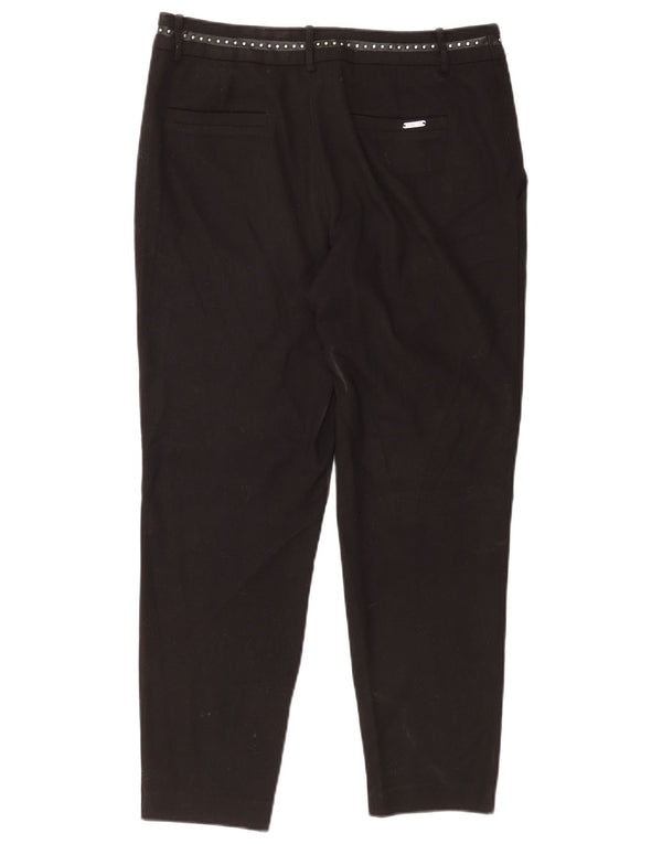 Guess Pantalones chinos ajustados para mujer UK 46 Large Black