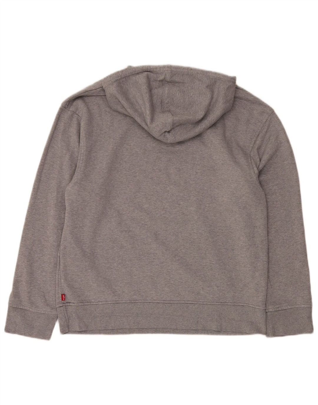 LEVI'S Jersey con capucha y gráfico relajado para hombre Algodón gris medio