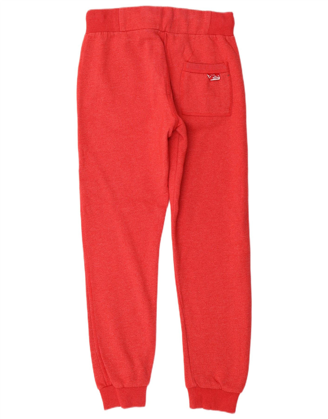 SUPERDRY Hombre Pantalones de chándal con estampado gráfico Joggers Small Rojo Algodón