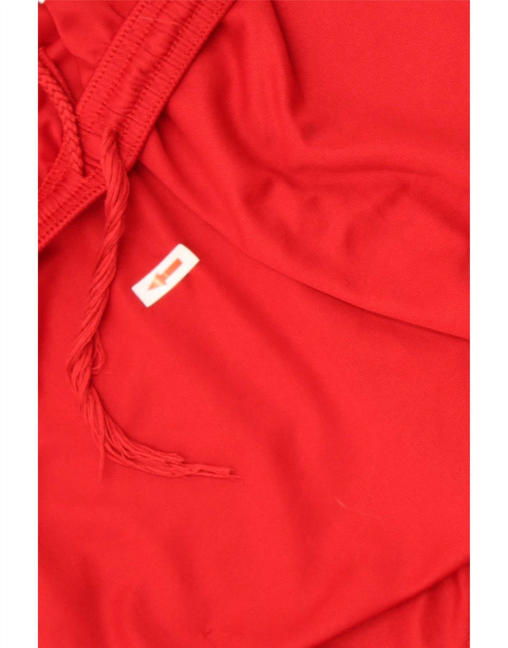 Adidas Mens Climalite Sport Shorts Pequeño Rojo Poliéster