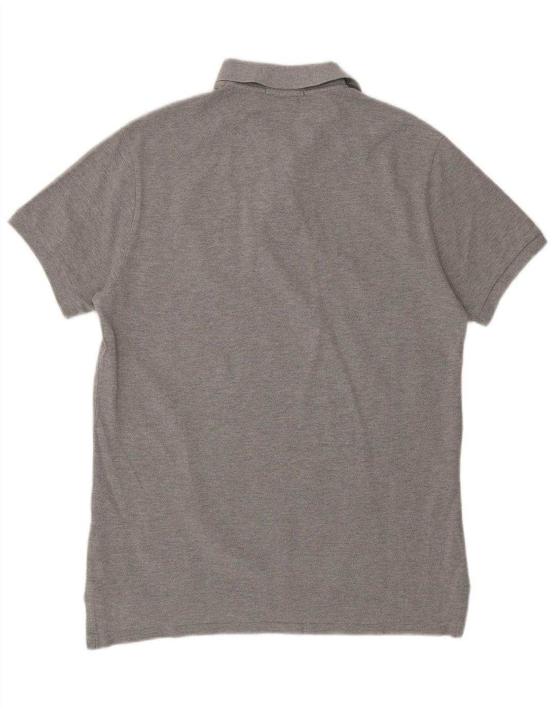 Polo Ralph Lauren Polo de corte slim para hombre de algodón moteado gris medio