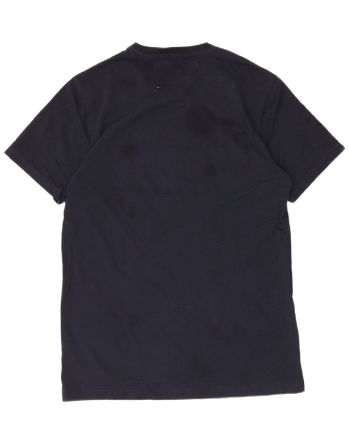 Penguin - Camiseta gráfica para hombre, talla mediana, azul marino