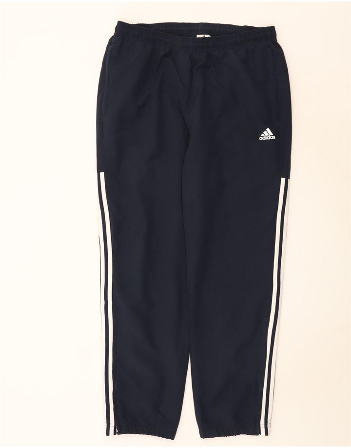 Pantalón De Chándal Adidas Hombre Grande Azul Marino Poliéster