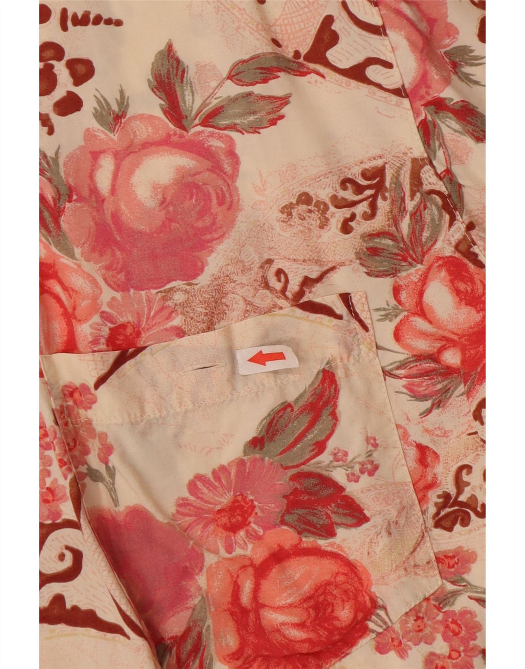 Camisa De Manga Corta Quarry De Viscosa Floral Multicolor Grande Para Hombre