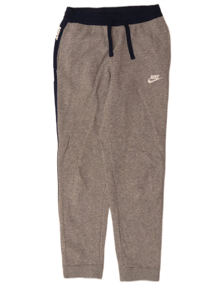 NIKE Pantalones de chándal para niños Joggers 12-13 años Grande Gris Colorblock