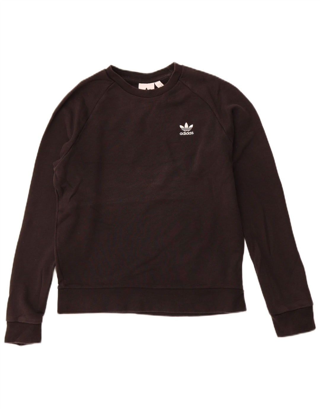 Adidas Mujer Sudadera Jumper Small Negro Algodón
