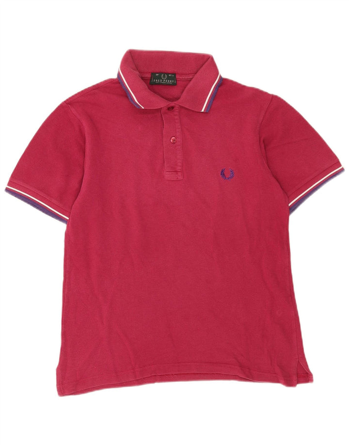 Polo Fred Perry Hombre Pequeño Algodón Rosa