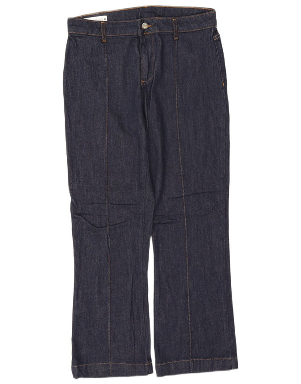 Zara Womens Bootcut Jeans EU 40 Medium W30 L27 Navy Blue Cotton
