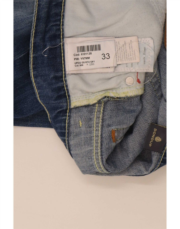 Vaqueros Slim Mujer Dondup W33 L32 Azul Algodón