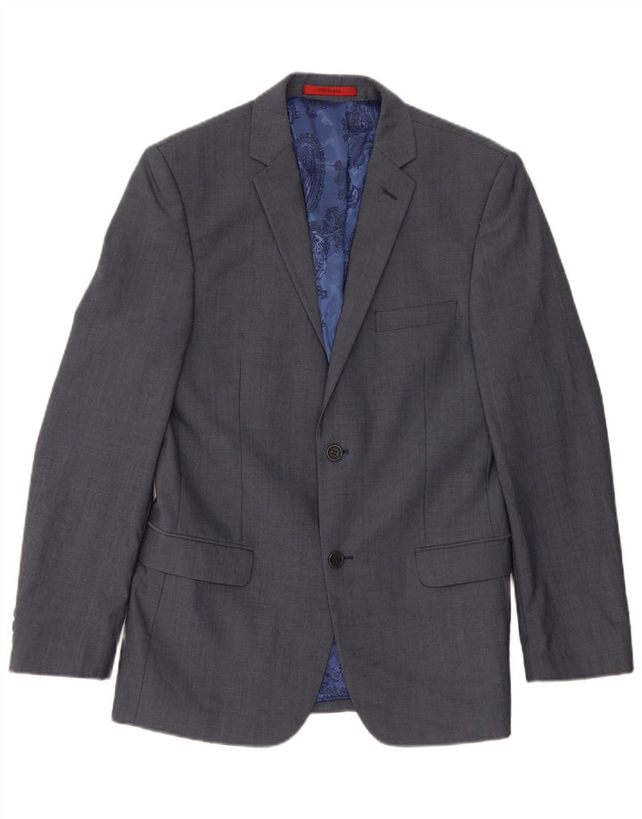 Ted Baker Chaqueta tipo blazer de 2 botones para hombre UK 38 Azul medio