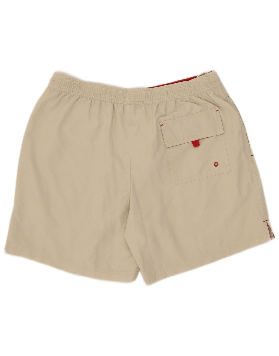 Marks & Spencer Bañador para hombre, talla grande, poliéster beige
