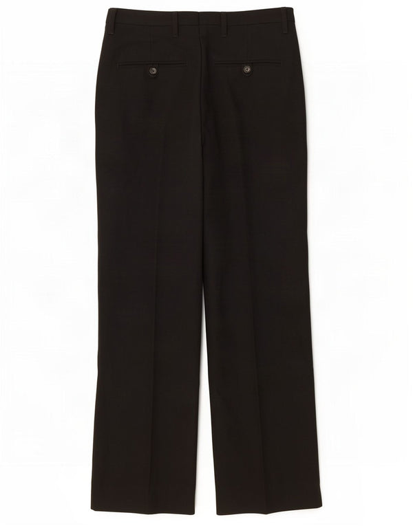 Zara Pantalón chino recto para hombre EU 38 Small W30 L33 Poliéster negro