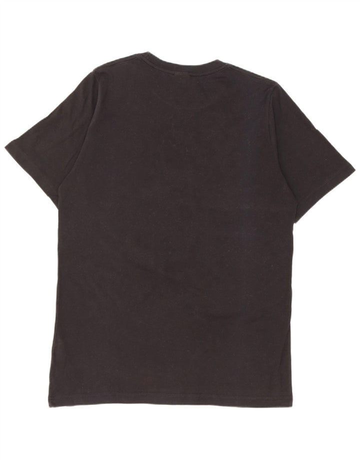 Nike - Camiseta gráfica para hombre, talla grande, algodón negro