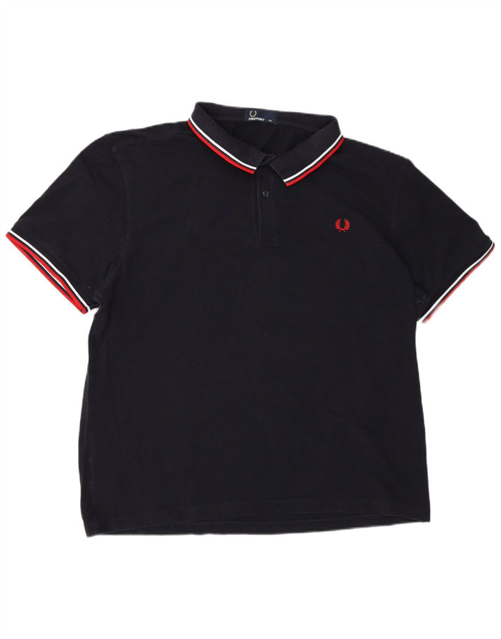 Fred Perry Polo Hombre 2XL Azul Marino Algodón