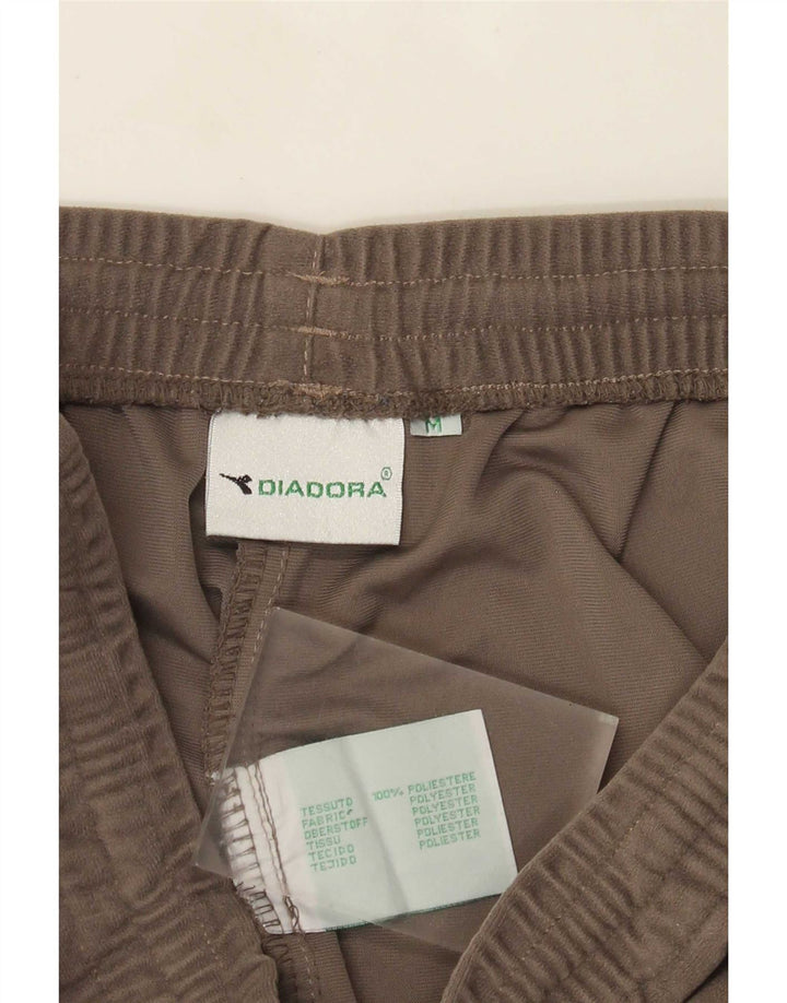 Diadora Pantalón De Chándal Cargo Velour Poliéster Gris Medio Hombre