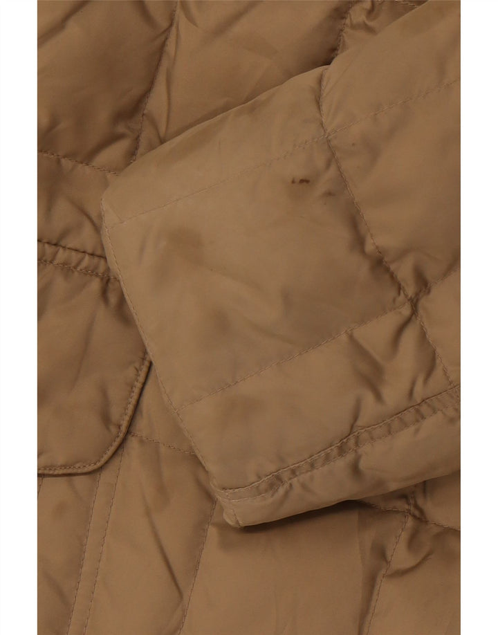 SERGIO TACCHINI Chaqueta acolchada para hombre UK 38 Medium Beige