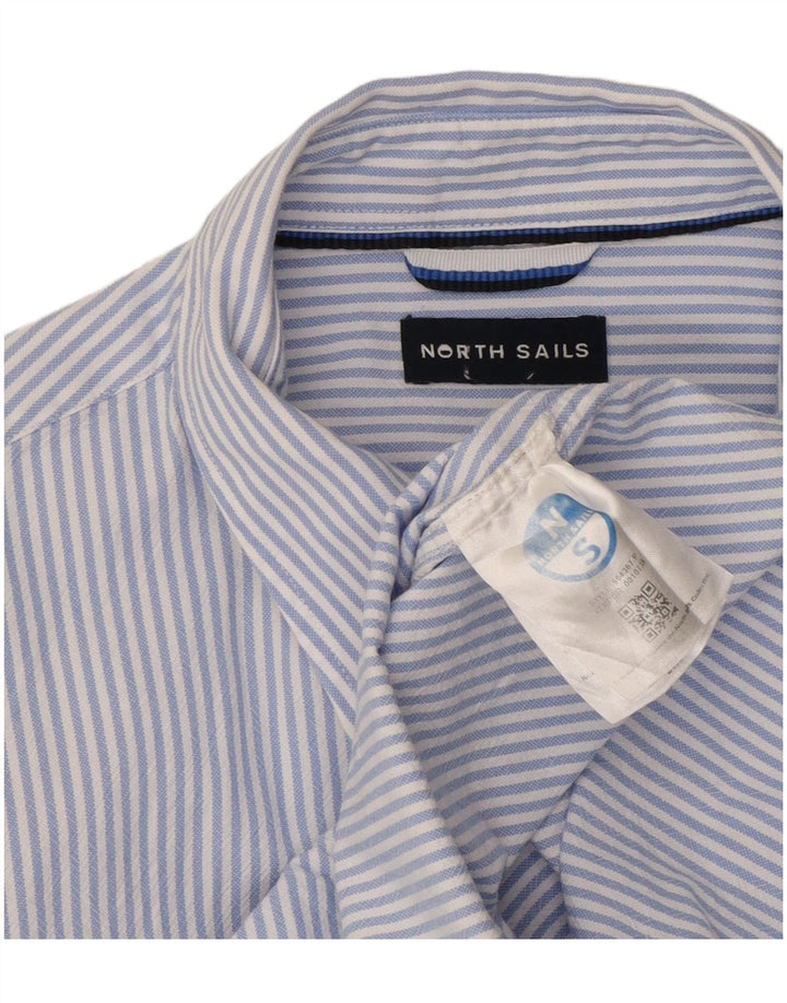 Camisa North Sails Hombre Algodón Rayas Azul Pequeña