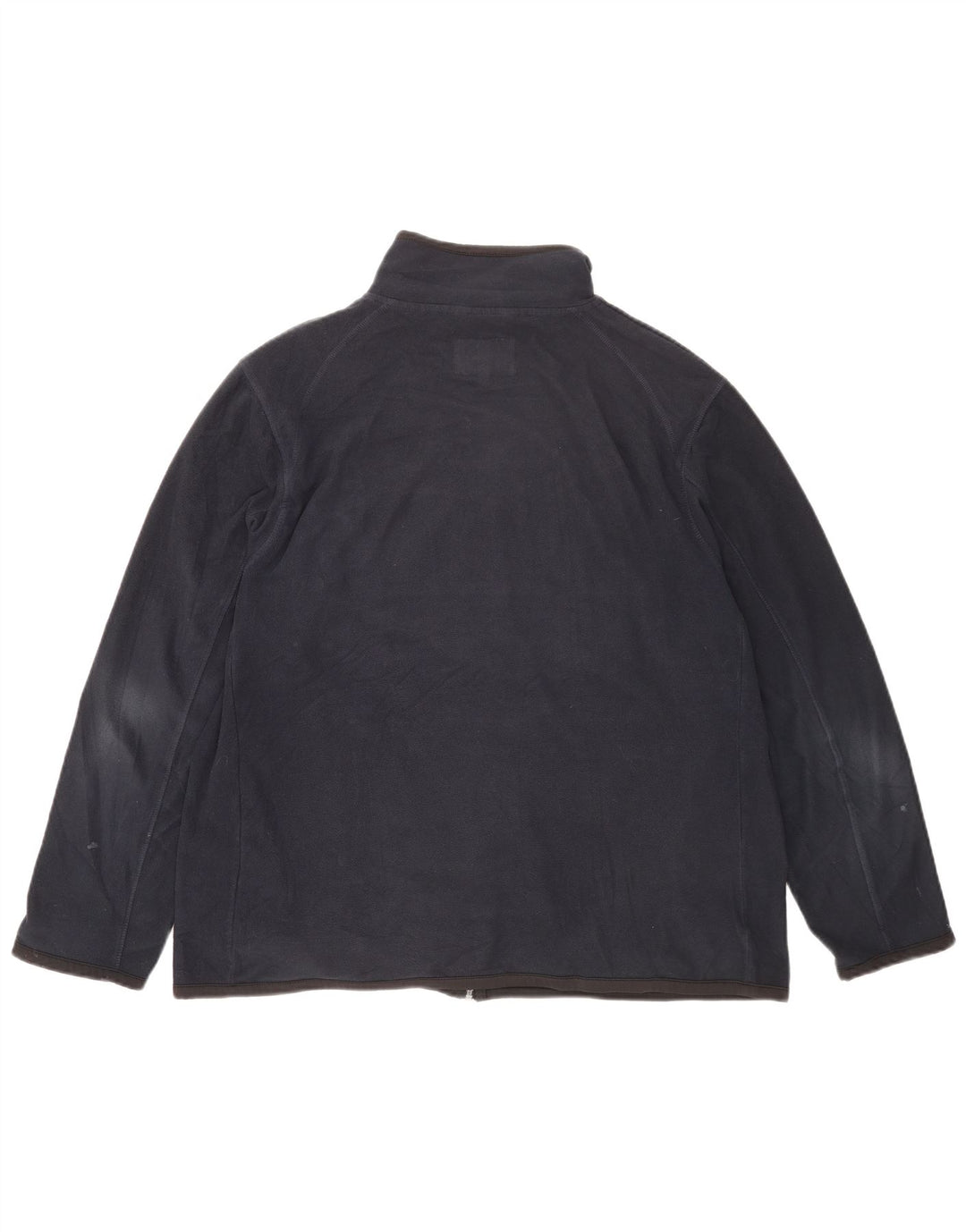Marks & Spencer Chaqueta polar para hombre UK 42 XL Poliéster azul marino