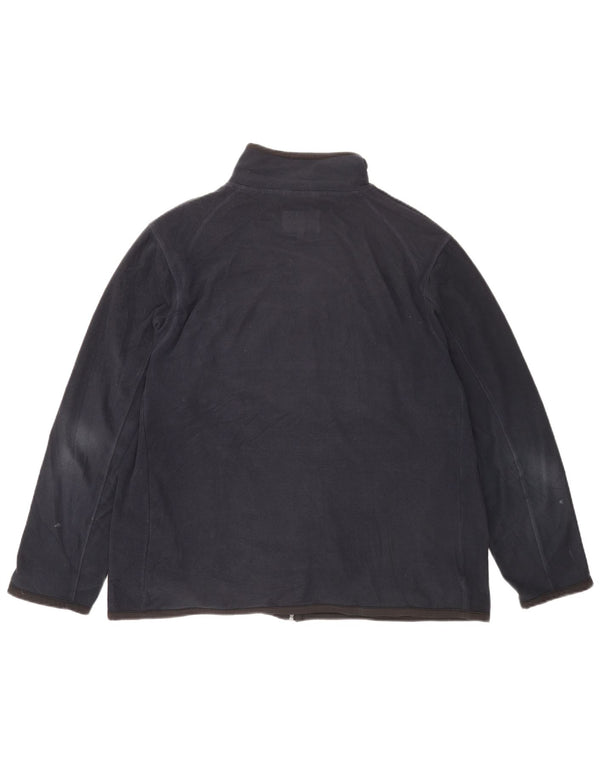 Marks & Spencer Chaqueta polar para hombre UK 42 XL Poliéster azul marino